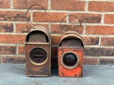 Two Vintage Road Lamps JK and Co, Watchman Bladen (2)