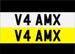 &nbsp; V4 AMX Registration Number&nbsp;