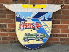 BARC Brooklands Emblem Enamel Sign