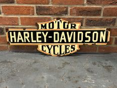 Harley Davidson Motorcycles Emblem Sign&nbsp;