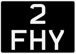 &nbsp; 2 FHY Registration Number&nbsp;