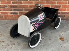 Hot Rod Tin Plate Childs Pedal Car