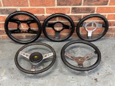 Five Classic Car Steering Wheels