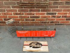 Four Vintage Display Racks