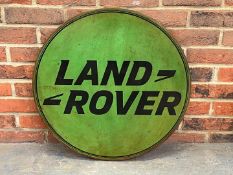 Land Rover Wooden Made Sign