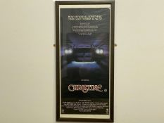 John Carpenter's CHRISTINE (1983) framed film poster