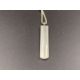 TIFFANY & CO, .925 silver “1837”ingot pendent and snake link necklace.&nbsp; - Image 2 of 4