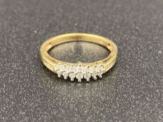 A Diamond set dress ring