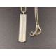 TIFFANY & CO, .925 silver “1837”ingot pendent and snake link necklace.&nbsp; - Image 4 of 4