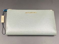 BURBERRY, a Constantine Continental, leather purse,