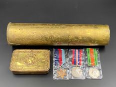 MIXED LOT OF 20th CENTURY MILITARY ITEMS COMPRISING,&nbsp;