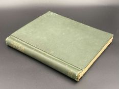 SIMPLEX BLANK STAMP ALBUM, late 19th and early 20th century international stamp album and contents,