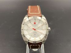 SWISS MILITARY, HANOWA, a stainless steel quartz watch, 06-4282 CH,