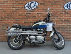 2007 TRIUMPH BONNEVILLE SCRAMBLER 600 MILES