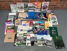 Box Containing a Quantity of Motoring Literature