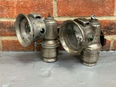 Two Lucas King of The Road Bicycle Lamps