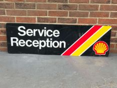 Shell Service Reception Perspex Sign