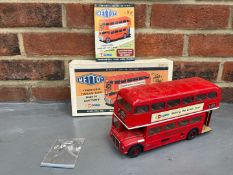 Mettoy Corgi Anniversary Modern Tin Plate Double Decker Bus