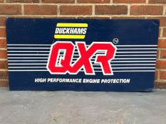 Duckhams QXR Aluminium Sign