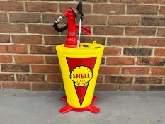 Restored Shell Liveried Forecourt Oil Dispenser&nbsp;