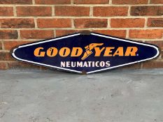 Goodyear Neumaticos Metal Sign