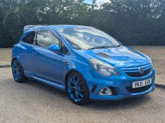 2011 VAUXHALL CORSA VXR BLUE EDITION