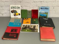 A mixed lot comprising assorted automotive books and manuals,