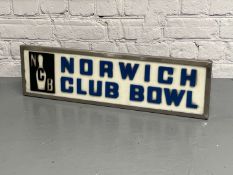 Norwich Club Bowls Illuminated Sign&nbsp;