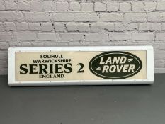 Land Rover Series 2 Illuminated Display