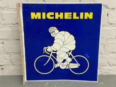 Michelin, a modern printed aluminium flange sign,