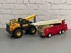 Tonka Fire Engine and Recovery Truck (2)