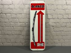 Anco Champion Spark Plug NOS Thermometer Sign