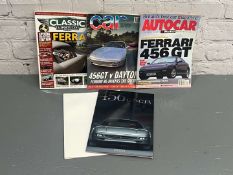 Ferrari 456 Brochure and Magazines&nbsp;