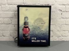 Miller Beer Holographic Illuminated Sign