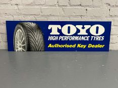 Toyo High Performance Tyres Aluminium Sign&nbsp;