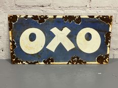 OXO Enamel Sign