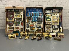 Four Boxes Of Boxed Die Cast Model Cars