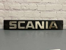 Scania Metal Sign