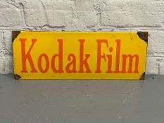 Kodak Film Enamel Sign