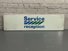 Austin Rover Metal Original Service Parking Sign&nbsp;
