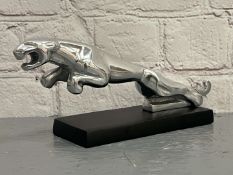 Jaguar Small Aluminium Mascot Display