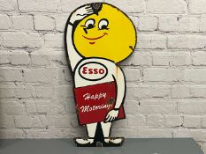 Esso Mr Drip Happy Motoring Enamel Sign