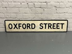 Oxford Street Aluminium Street Sign