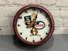 Esso Put a Tiger In Your Tank Modern Wall Clock