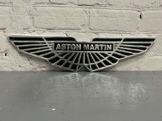 Aston Martin Aluminium Emblem Sign