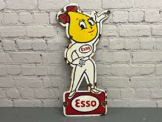 Esso Mrs Drip Enamel Sign