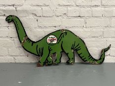 Sinclair Dinosaur Enamel Sign
