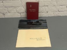 Rolls Royce Silver Cloud III Handbook and Brochures&nbsp;