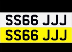 &nbsp; SS66 JJJ Registration Number&nbsp;