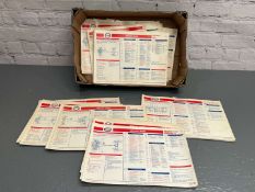 Box Of Esso Service Sheets